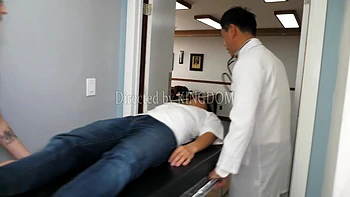 Lily Larimar Beautiful Nurse and Doctor Cure Threesome Creampie