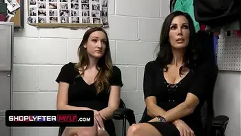 Shoplyfter Mylf - Sexy Big Titted Mama And Her Teen Stepdaughter Caught Stealing Get Disciplined