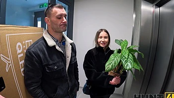 The couple agreed to a bold experiment with a busty blonde beauty.