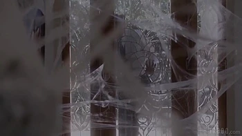 August Skye - Two Guys And Horny Ebony Milf