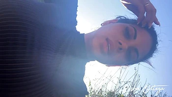 Stacked Babe Kesha Ortega Gets Nasty In A Wild Outdoor Masturbation