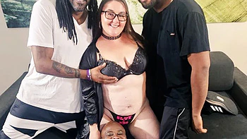 Ashley Ace Gets Her 1st Bbc Gangbang