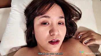 Chubby Japanese Mika Arimura sucks cock before wild sex. by Tenshigao: Porn