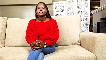 Amateur Petite Ebony Teen Riding Euro BWC Deep