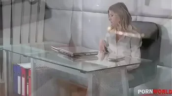 2 Stiff Cocks DP Sexy Hotel Receptionist Rebecca Volpetti GP2113