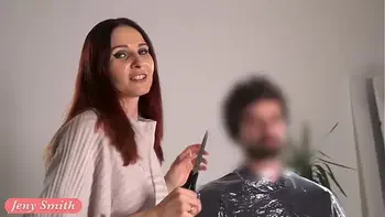 Hairdresser by Jeny Smith : A guy thought he is model for youtube video