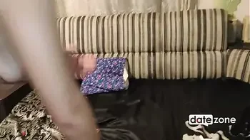 Hot threesome with my girlfriend and her mature step mom