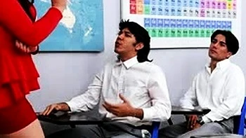 The Teacher Dresses Up As A Schoolgirl