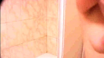 Stepdaughter shaving her twat in the shower