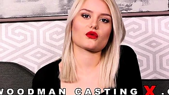 Intense Woodman Casting: Double Penetration Gangbang with