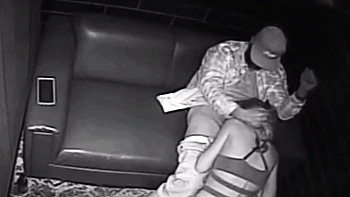 Blonde Stripper Bareback in club