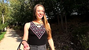 pretty chick gets assfucked in front of her bf