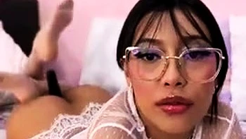 Amateur striptease and Solo masturbation