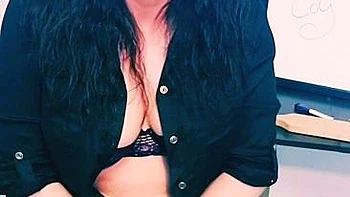 Amateur Brunette Anal Toy