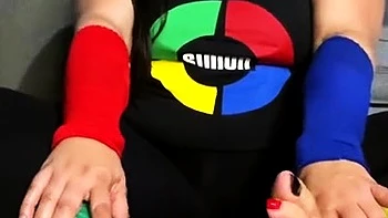 Exotic brunette hardcore foot fetish fuck