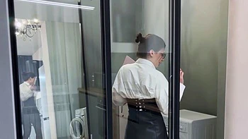 Lesya Moon Blowjob and Full Fuck on the Apartment Couch