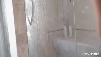 Big Tit MILF Silvia Sage Sucks Big Cock And Gets Fucked Doggystyle In the Bathroom