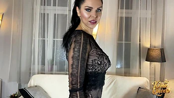 Kira's Juicy Pussy Gushes As She Pinches Her Hard Nipples!