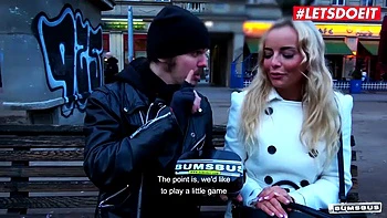 LETSDOEIT - Amateur German Babe Gets Paid To Have Sex in The Bus by Bums Bus: Porn