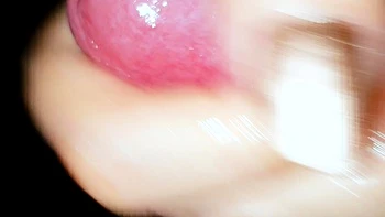 Romanian whore with gold nails jerks off a small cock