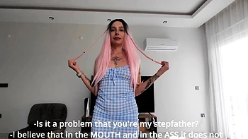 Stepdaughter asked me to give her some anal