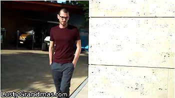 Hot Gilf Only Wants The Neighbors Big Dick