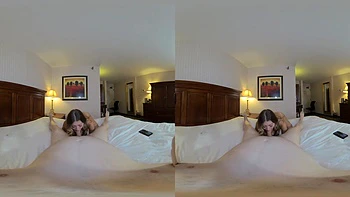 POV Adorable Newbie Summer Cline with Precum