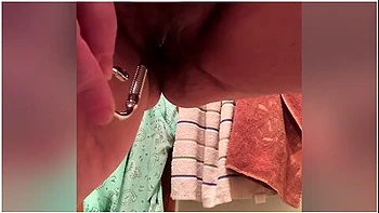 Bbw Mature Milf Female Sounding Urethra Pee Piss Urine