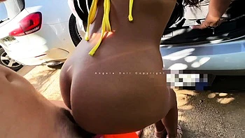 Big boob babe get tit fucked by a hard dick