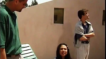 Brunette gets fucked while enjoying the view ft. Jade Marcela: Blowjob, Doggy  Cowgirl Porn