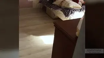 CUMming on Step Sister's blonde Hair while she was Playing the Game on her smartphone -XSanyAny