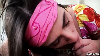 An awesome doggy style fuck with a big-bottomed chick Gabbi Vega