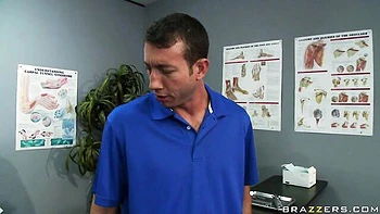 Beautiful doggy style fuck with a busty brunette Jessica Jaymes