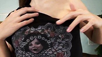 Gorgeous masturbation with a high-heeled model Christine Diamond