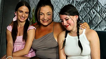 Liliana Lily and Christina Santes are enjoying dildo-riding so much