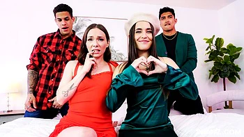 Perfect partner swap with hot Daisy Pheonix and Tess Thompson