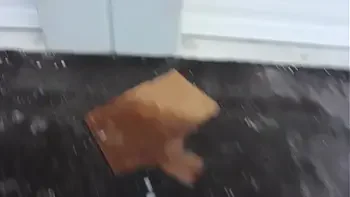 Teens Pull Over For Public Fuck In Car