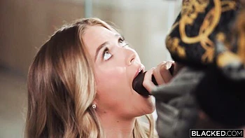 Angelic interracial anal fuck with a hot whitey Angie Faith