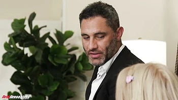 Awesome skinny hottie Emma Rosie fucked in the doggy style