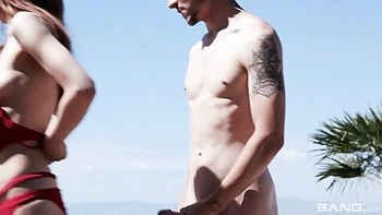 Gorgeous anal in the cowgirl pose with a long-haired Jillian Janson