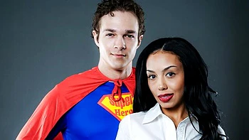 Inked and skinny hottie Bianca Bangs banged by pretty large dick