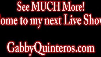 Bubbly Gabby Quinteros at mexi milf video