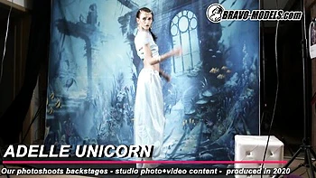 Explosive Adelle Unicorn and Adelle - bravomodels smut - Bravo Models