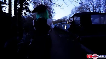 Evie's trans with guy in transgender scene