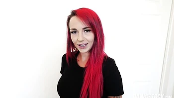 Pulchritudinous Demi Rhoades's behindthescenes movie