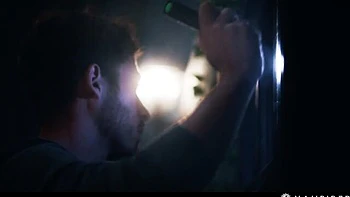 Octokuro and Alex's man tied up blowjob sex