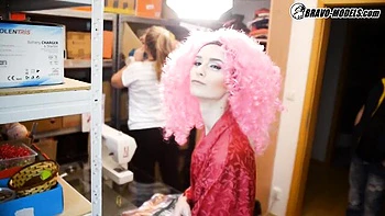 Bravo Models featuring Adelle Unicorn and Adelle's unicorn action