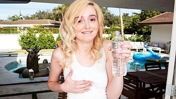 Straight hair trailer with tempting Lexi Lore from 18eighteen