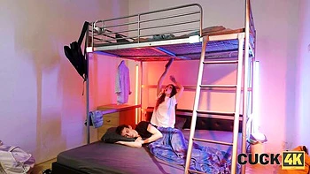 Hardcore sex with blooming Nicole Black from Cuck 4K