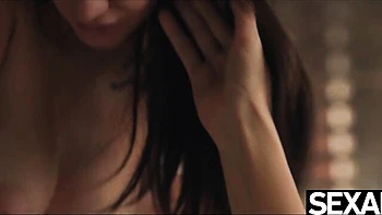 Licking nipples clip with prurient Anya Krey from Sex Art